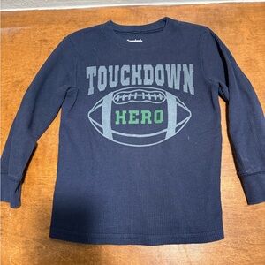 Garanimals Touchdown Hero Long Sleeve Shirt - Navy and Green